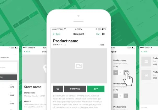 Basement iOS: E-commerce