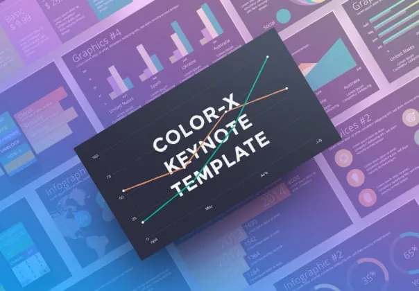 Color-X Keynote Template