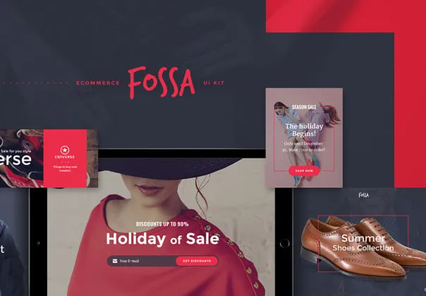 Fossa Ecommerce UI Kit