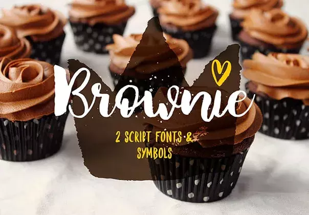 Brownie Brush Font