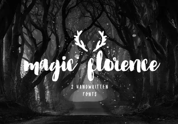 Florence Brush Font