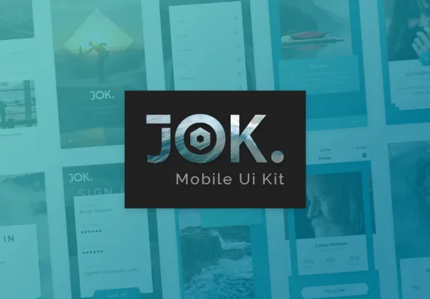 JOK Mobile UI Kit