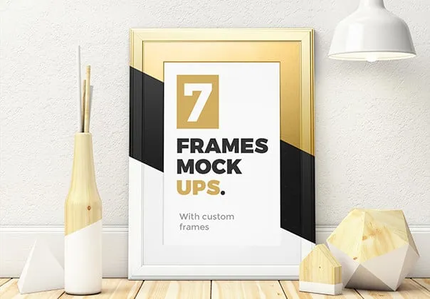 7 Frames Mockups