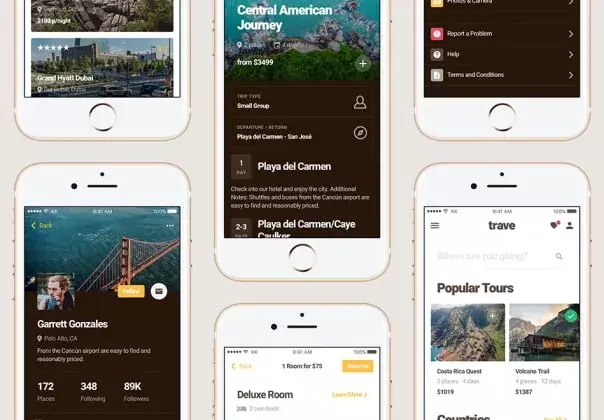 Trave UI Kit