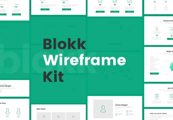 Blokk Wireframe Kit