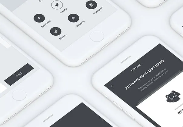 Codama iOS Wireframe Kit