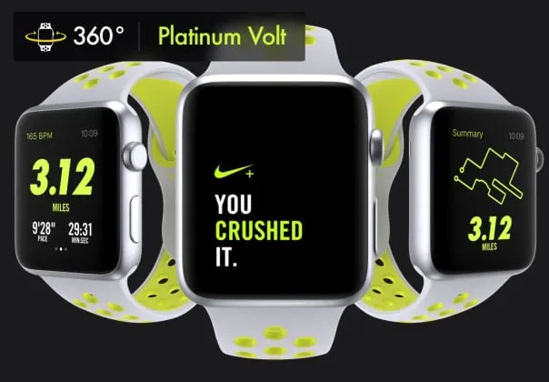 Apple Watch Nike Platinum