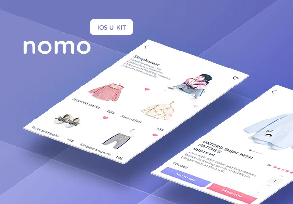 Nomo Mobile UI Kit