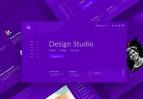 UI Creative Studio Template