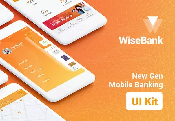 WiseBank iOS UI Kit