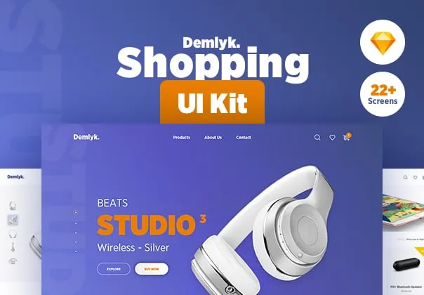 Demlyk Shopping UI Kit