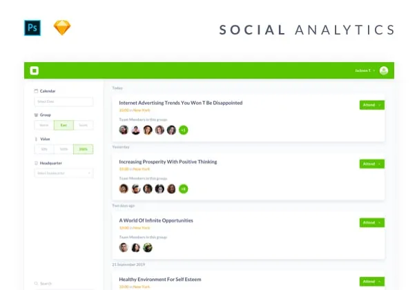 Social Analytics Dashboards