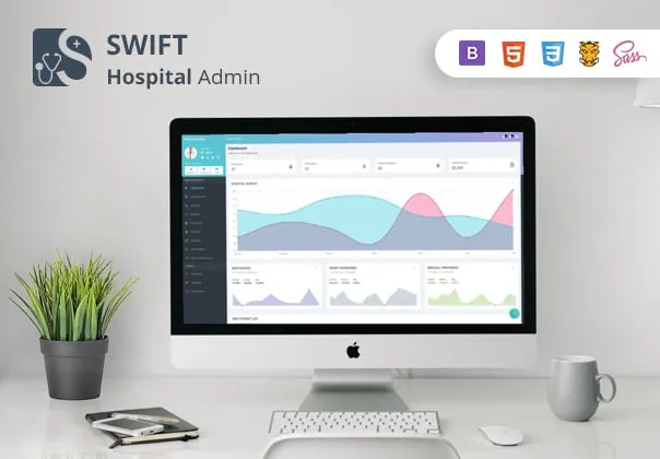 Swift Hospital HTML Admin Template