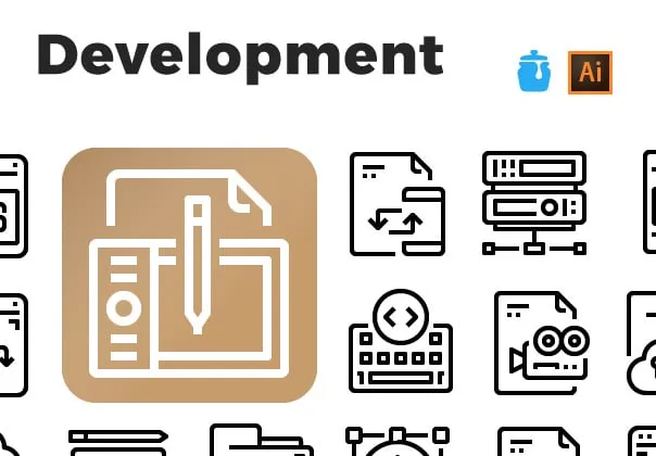 Justicon Development Icons