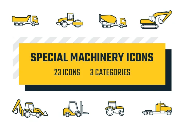 Special Machinery Icons