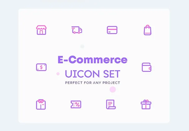 UICON E-Commerce Icons