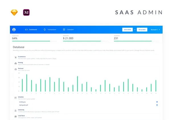 SaaS Admin UI Kit