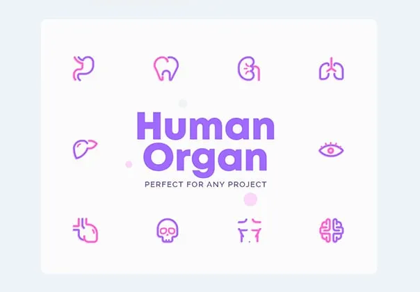 UICON Human Organ Icons