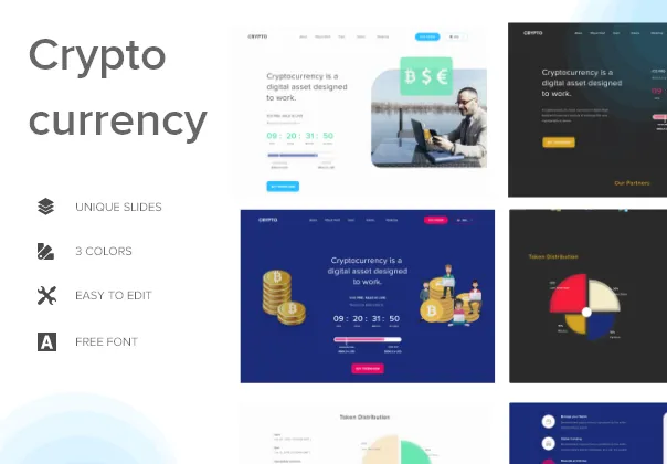 Crypto Digital Currency Template