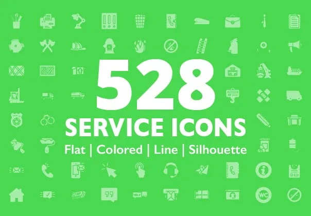 528 Service Icons