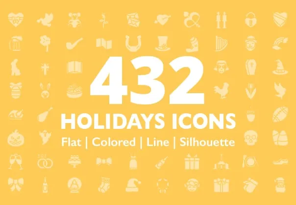 432 Holidays Icons