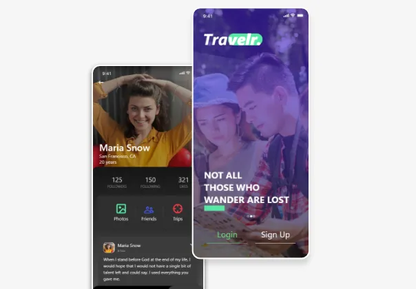 Travelr App UI Kit