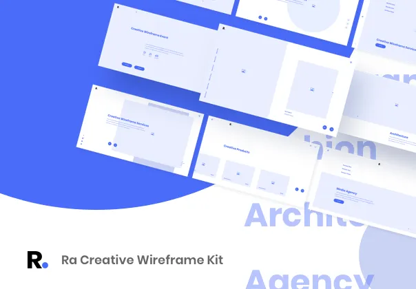 Ra Creative Wireframe Kit