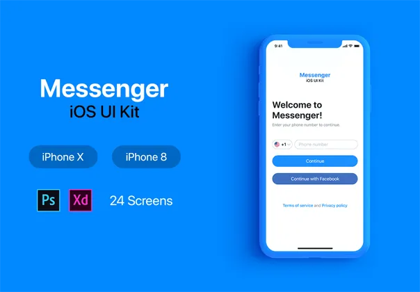 Messenger iOS UI Kit