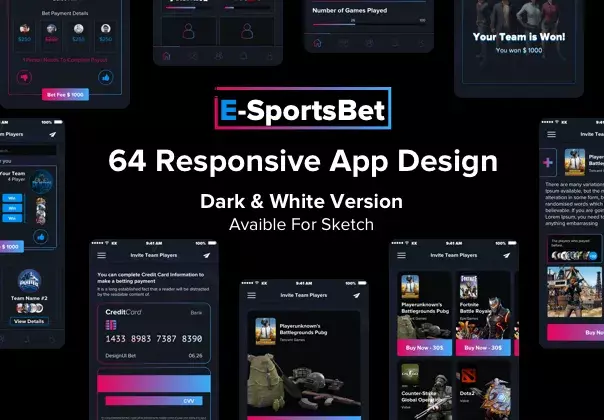 EsportsBet Duello UI Kit