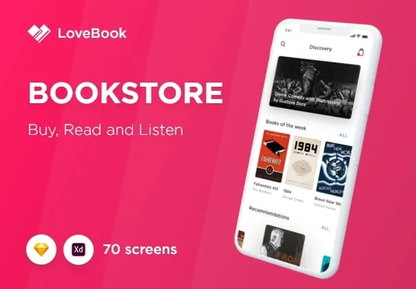 Bookstore UI Kit