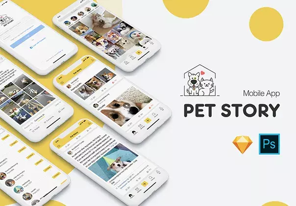 Pet Story UI Kit