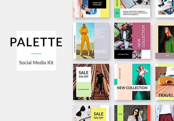 Palette Social Media Kit