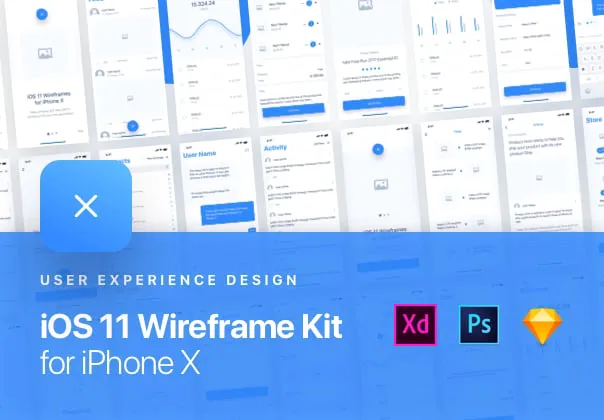 105 Beautifull Wireframes of iOS 11 Screens for iPhone X