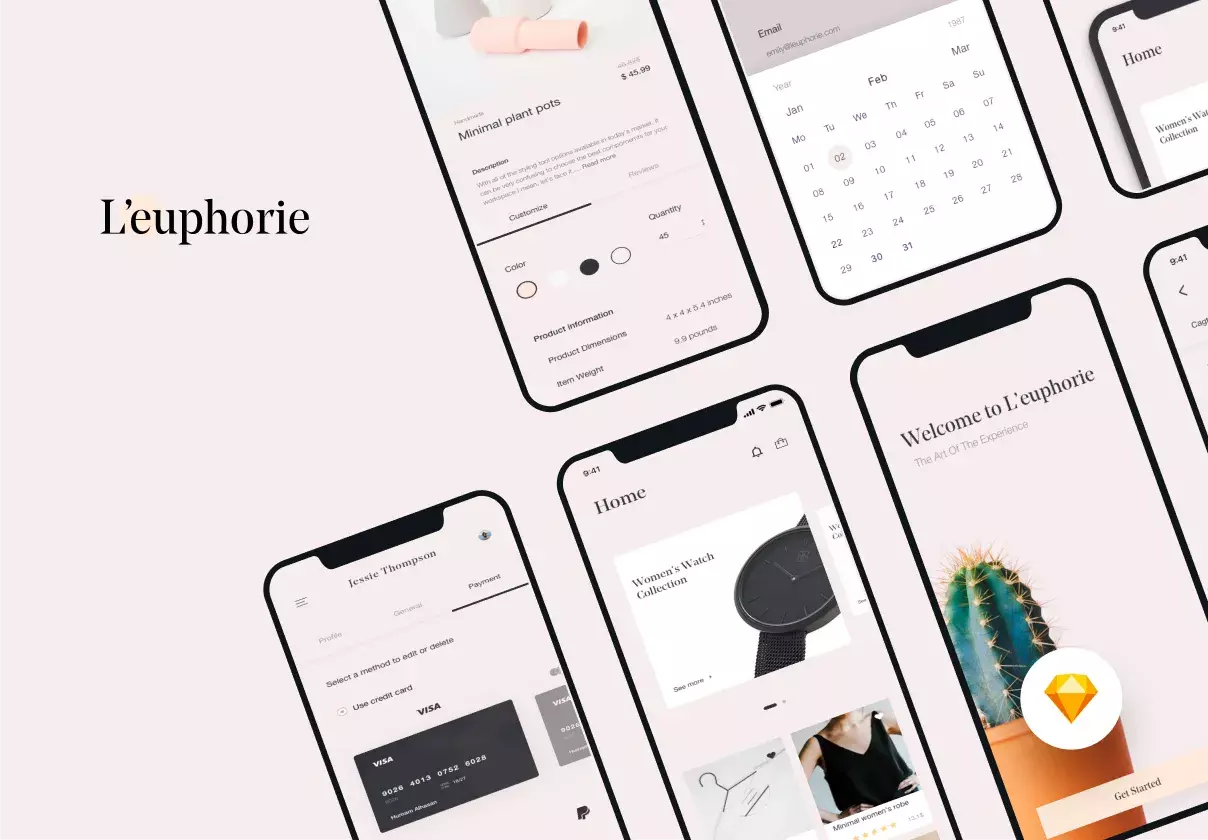 Multipurpose Mobile pack User interface