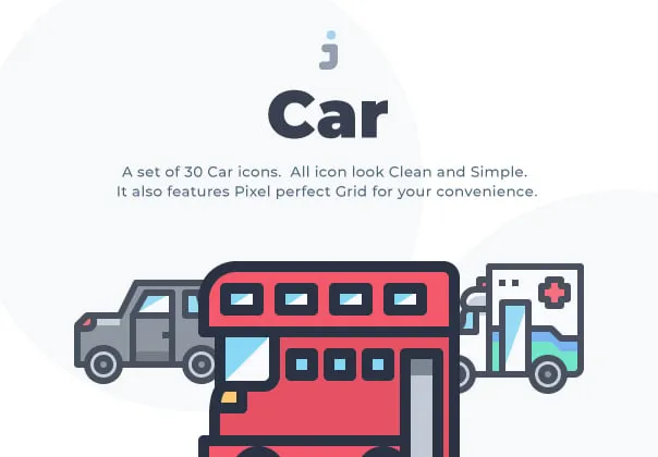 30 Car Icons