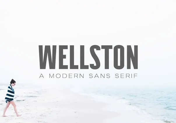 Wellston Modern Sans Serif