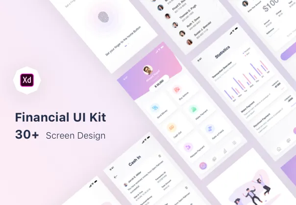 Financial Mobile UI Kit