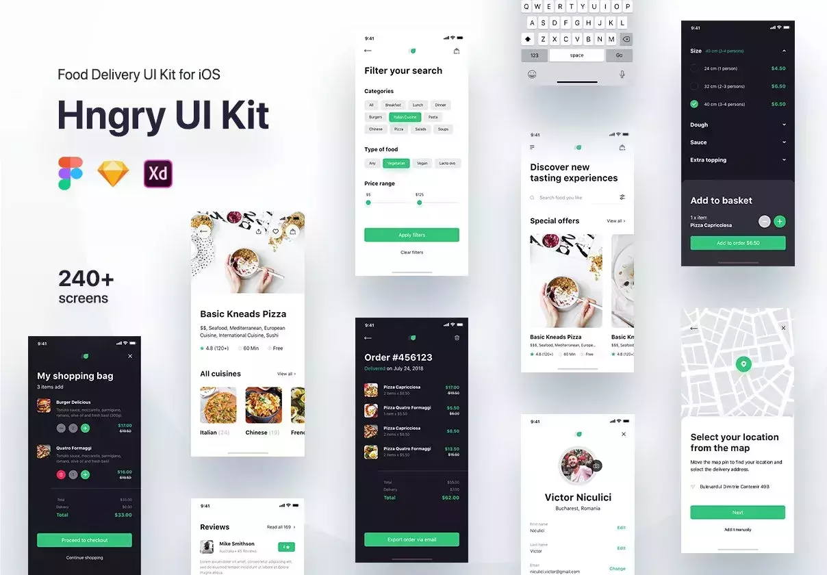 Hngry iOS UI Kit