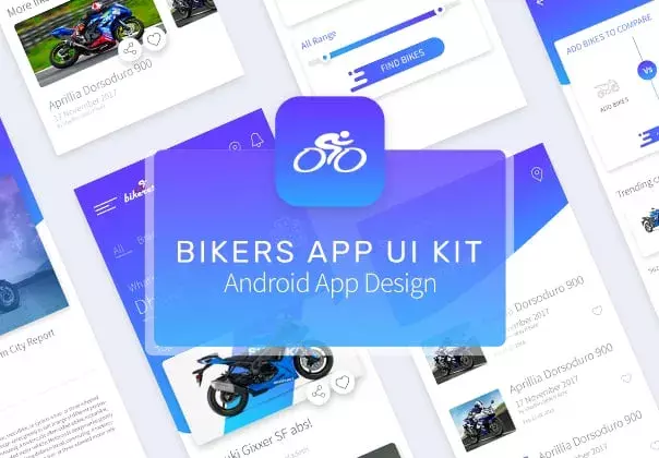 Bikers App UI Kit