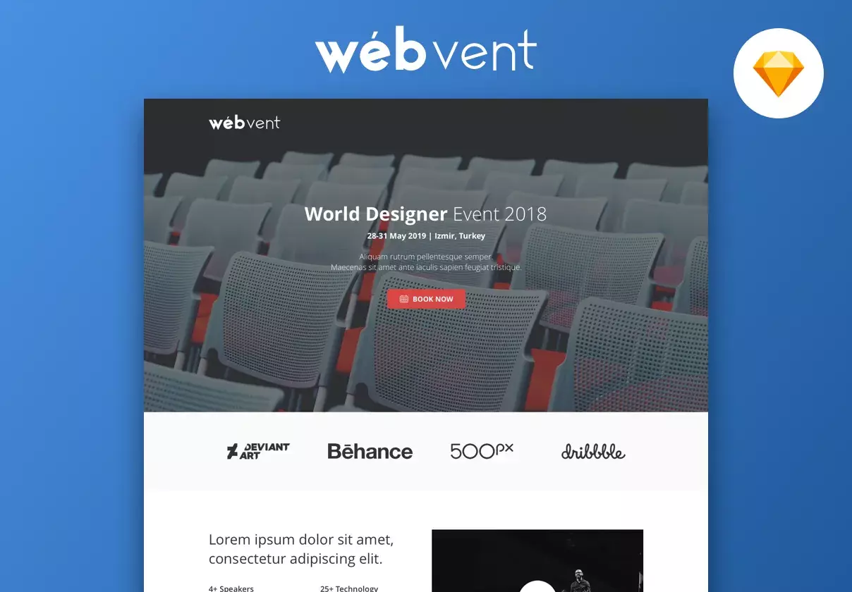 Webvent Conference Template