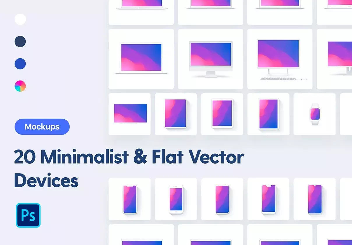 Minimalist & Flat Devices