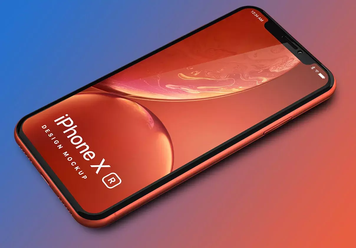 iPhone XR Design Mockup 02