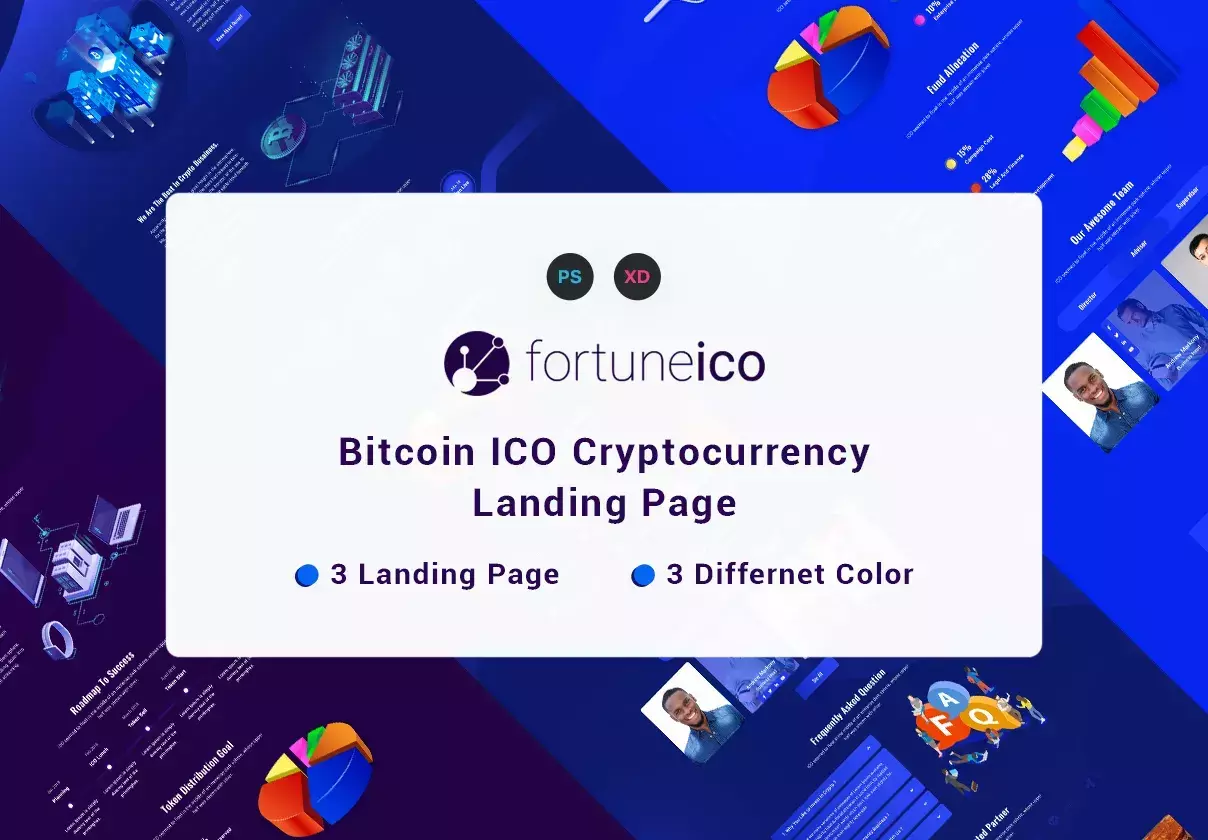 Fortune ICO Landing Page