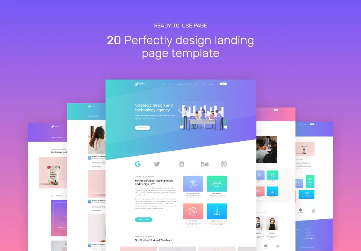 Digital Agency Landing Template