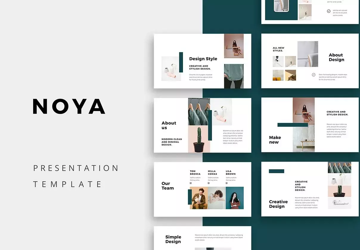 NOYA - Modern Keynote Template