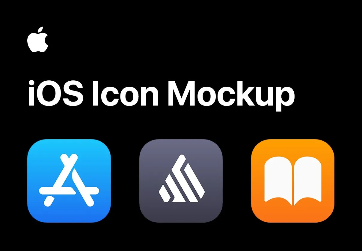 iOS Template Icon Mockup