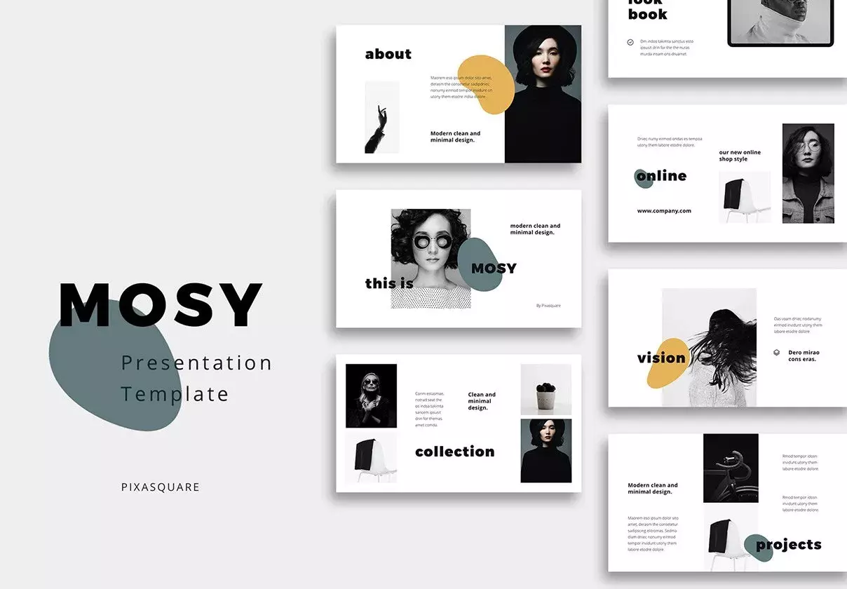 MOSY - Modern Keynote Presentation Template