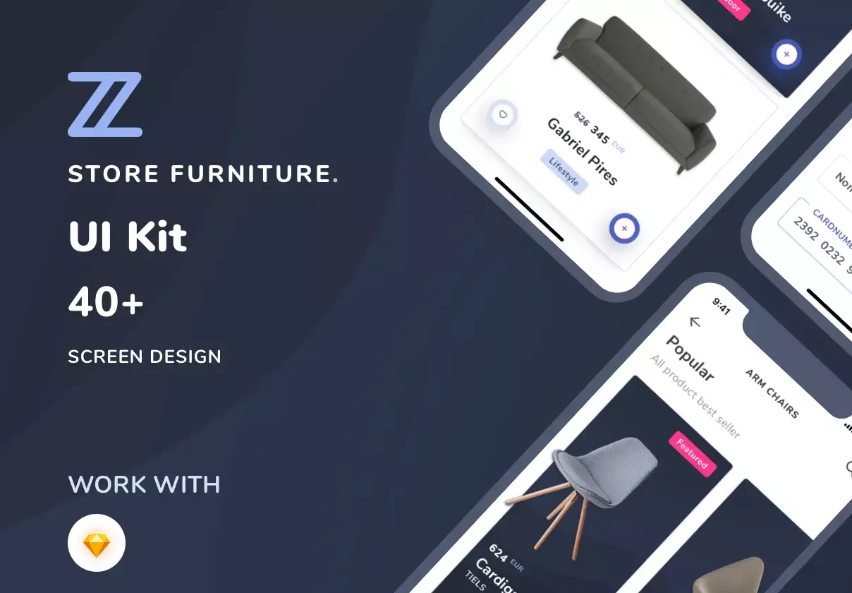 Zole Furniture UI Kit