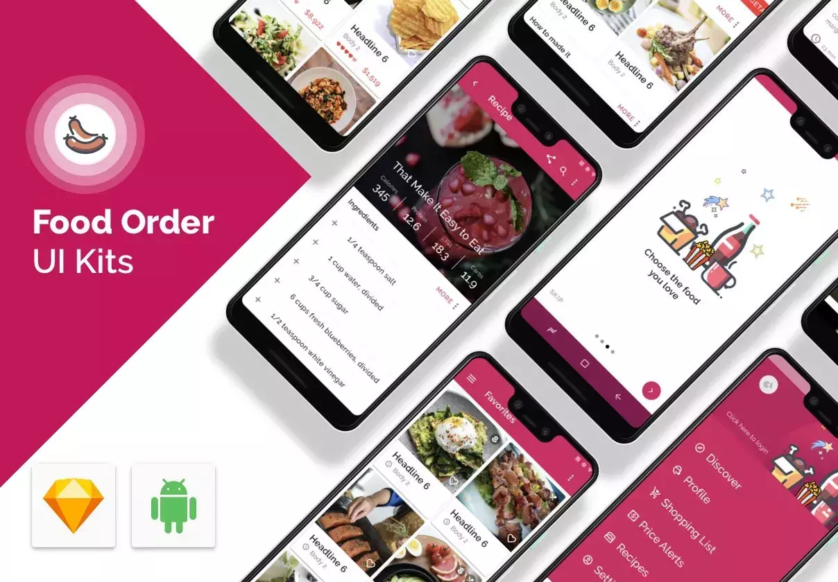 Food Order UI Kits