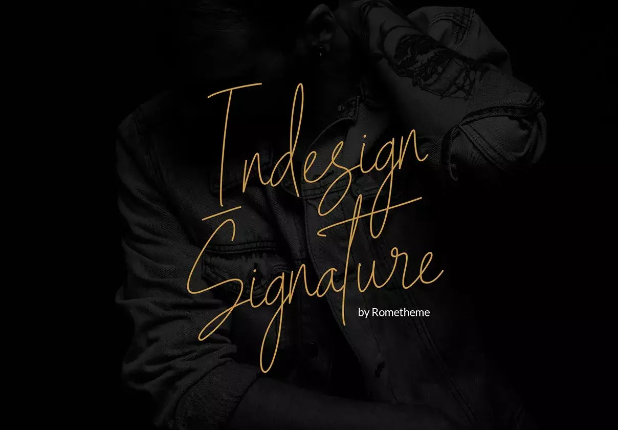 Indesign Signature Script